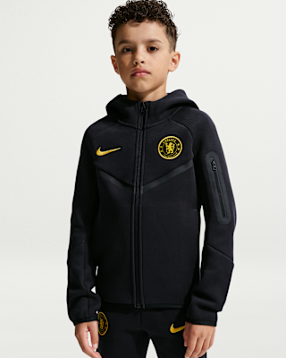 Nike Chelsea FC ホームジャージ L Chelsea F.C. Tech Fleece Older Kids' (Boys') Nike Football Full
